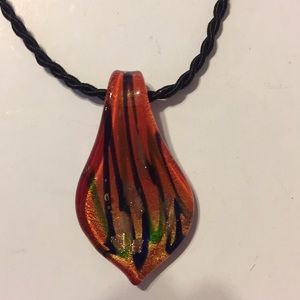 Glass necklace